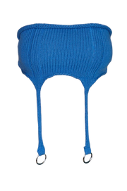 Suspender Top - Blue