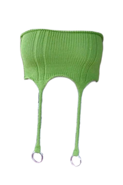 Suspender Top - Green