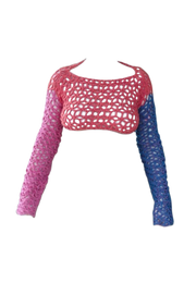 Flower Crochet Crop Top