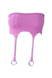 Suspender Top - Pink
