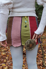 Forest Pixie Knitted Mini Skirt