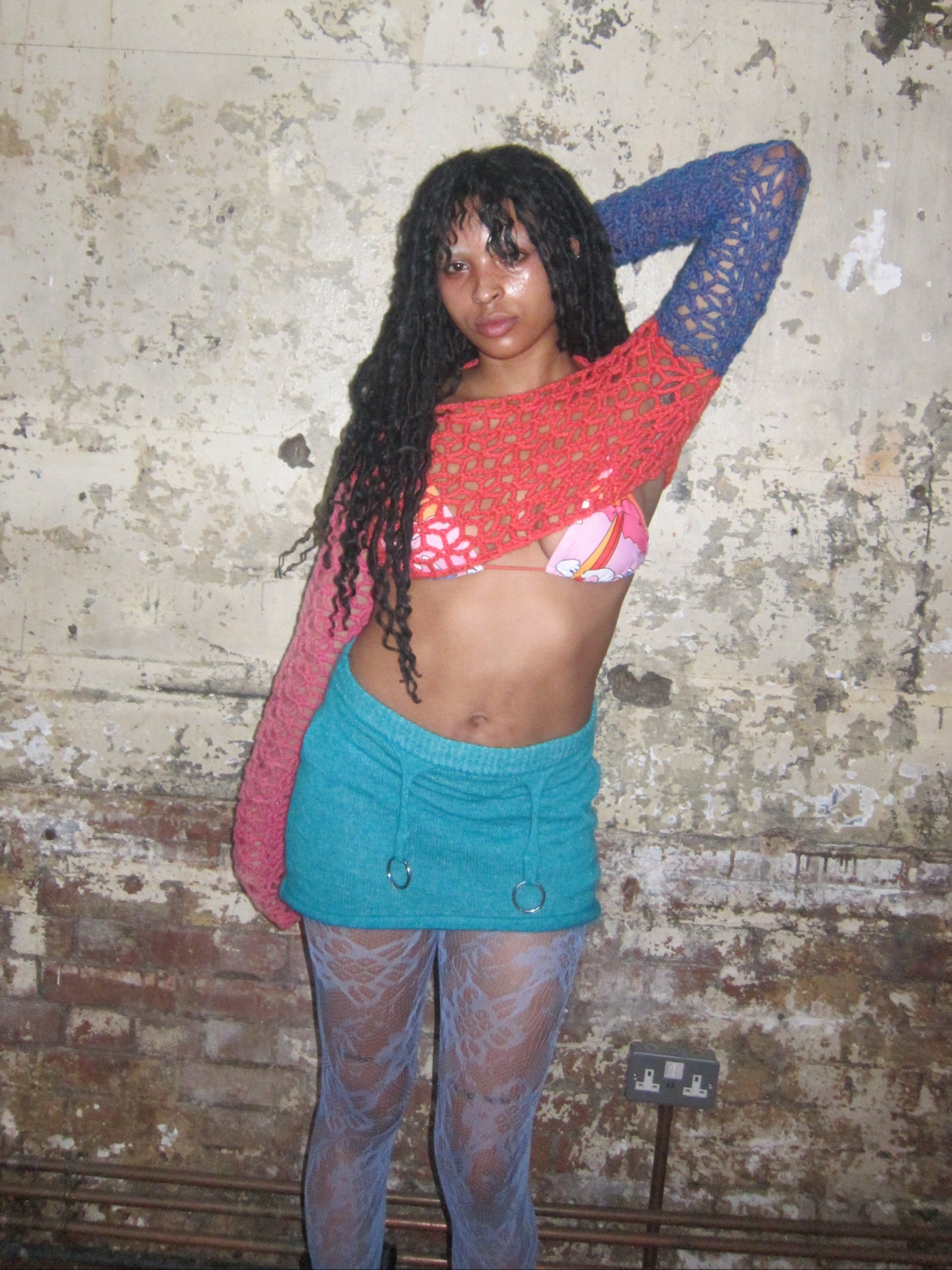 Flower Crochet Crop Top