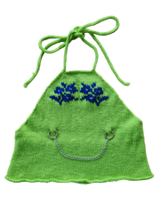 Knitted Halterneck Top Pattern